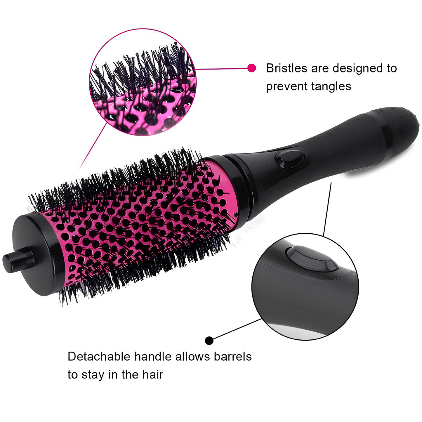 Lunavaé™ Heat Shine – Hair Styling Comb