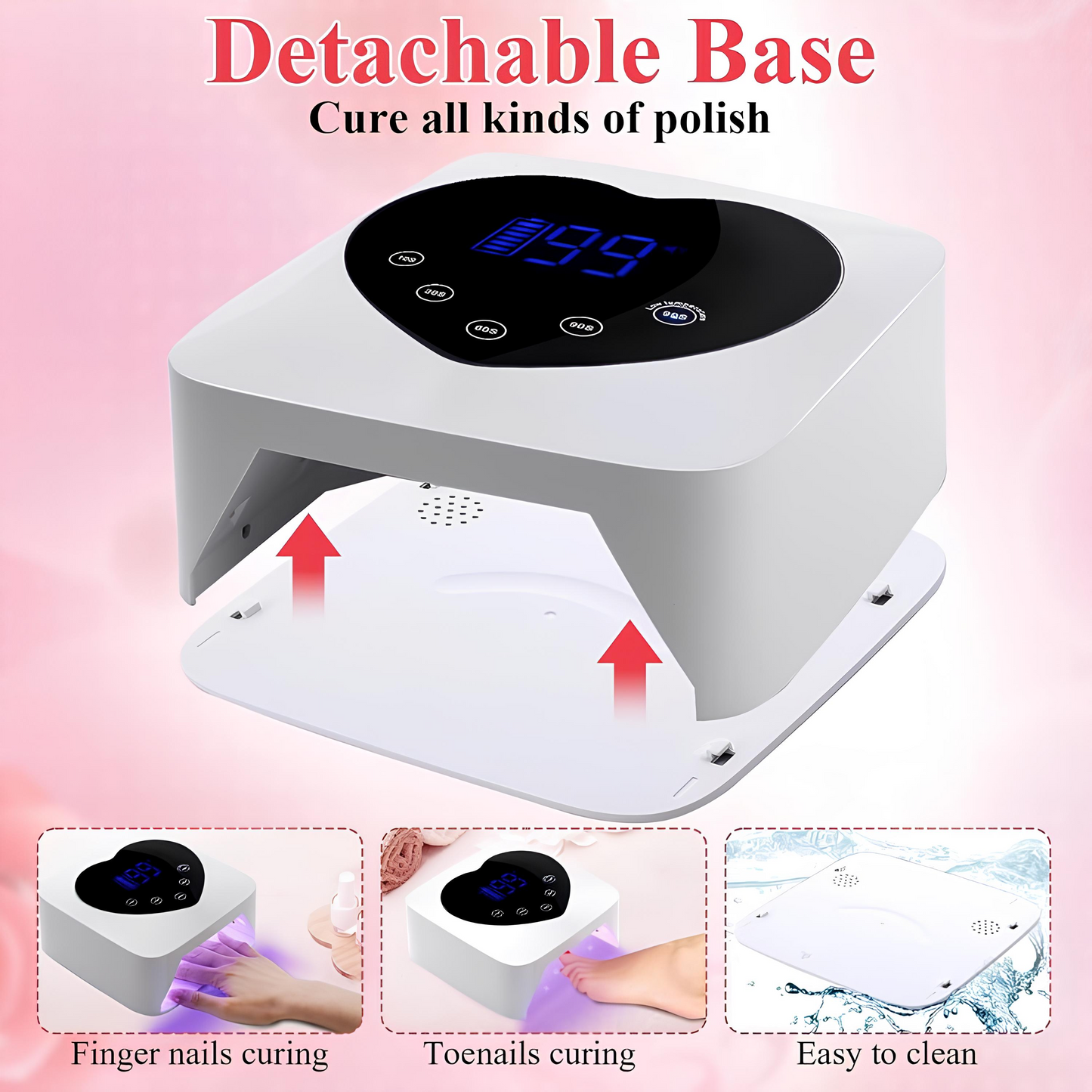 Lunavaé™ Nail Care – Wireless Nail Lamp