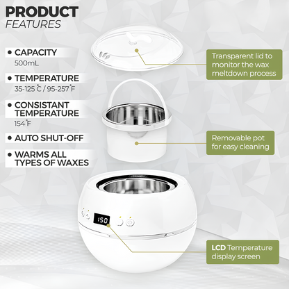 Lunavaé™ Hair Removal – Electric Waxing Device