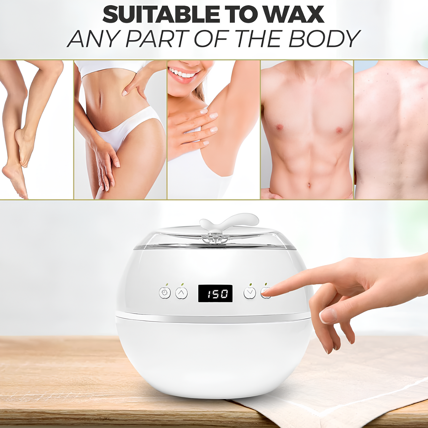 Lunavaé™ Hair Removal – Electric Waxing Device