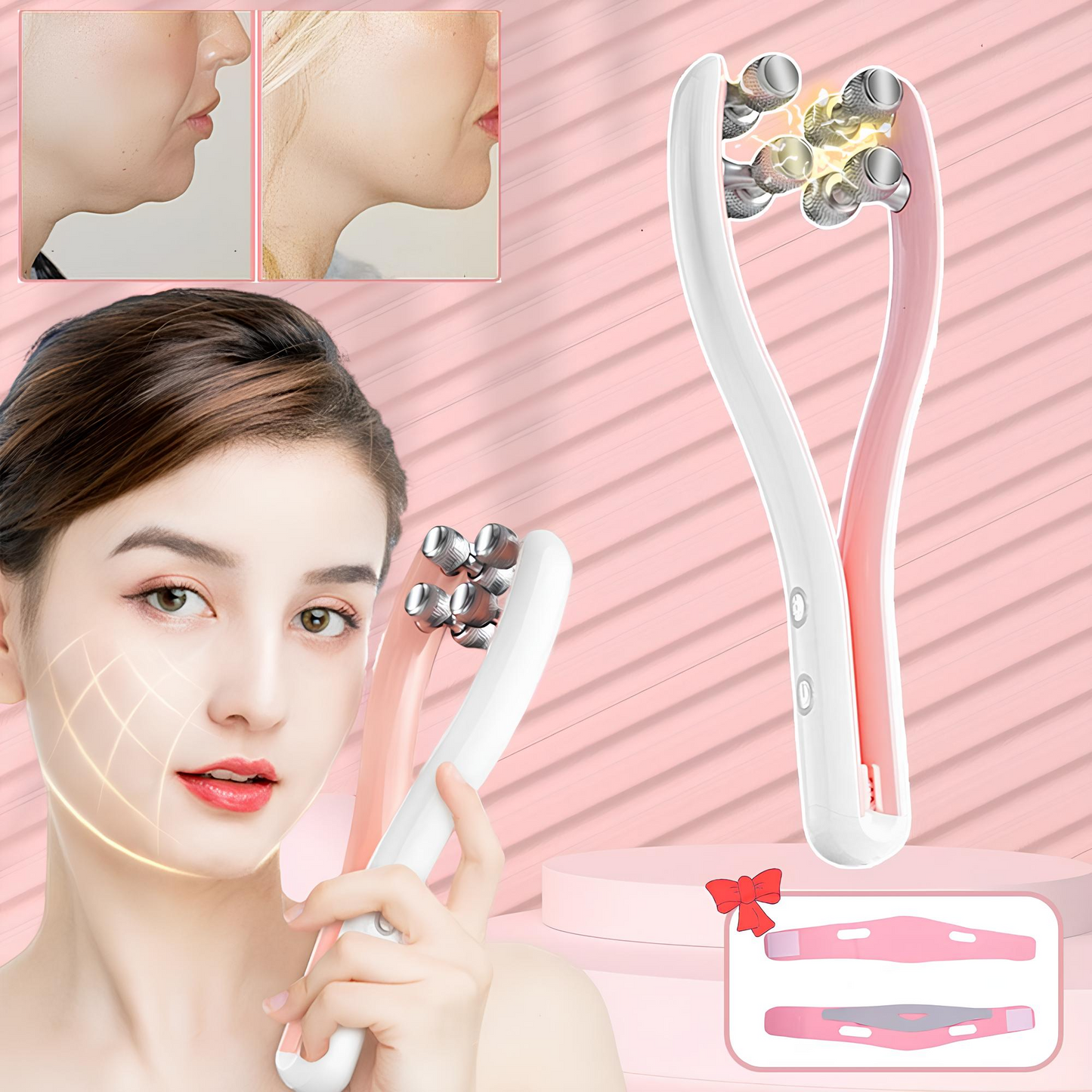 Lunavaé™ Face Roller – Skin Care Massager